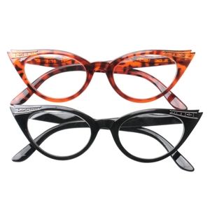 ✨3/$15 Cat Eye Reading Glasses +4.00